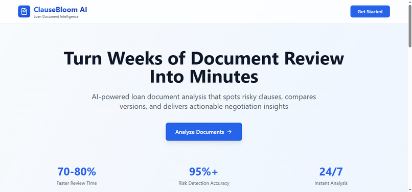 ClauseBloom AI – screenshot 1