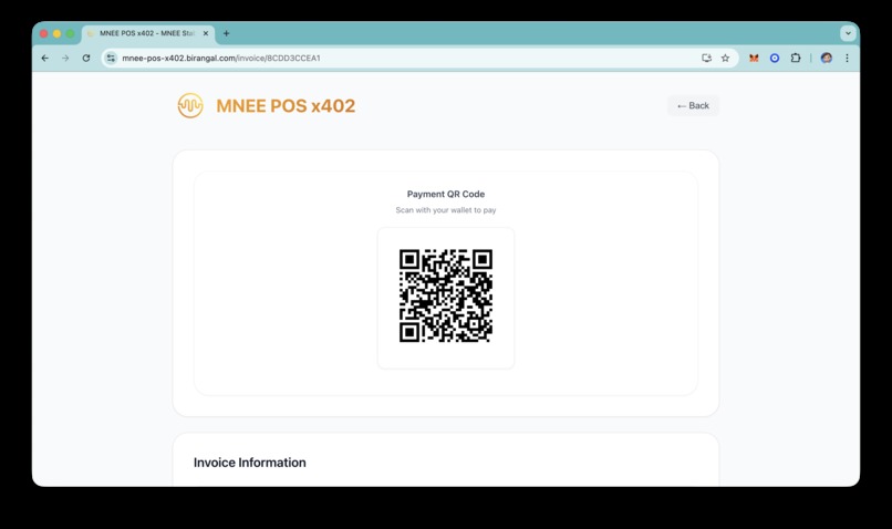 MNEE POS - x402 – screenshot 5