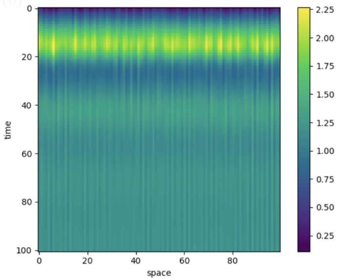 Spatial–Temporal Ecosystem Simulation with CML – screenshot 2