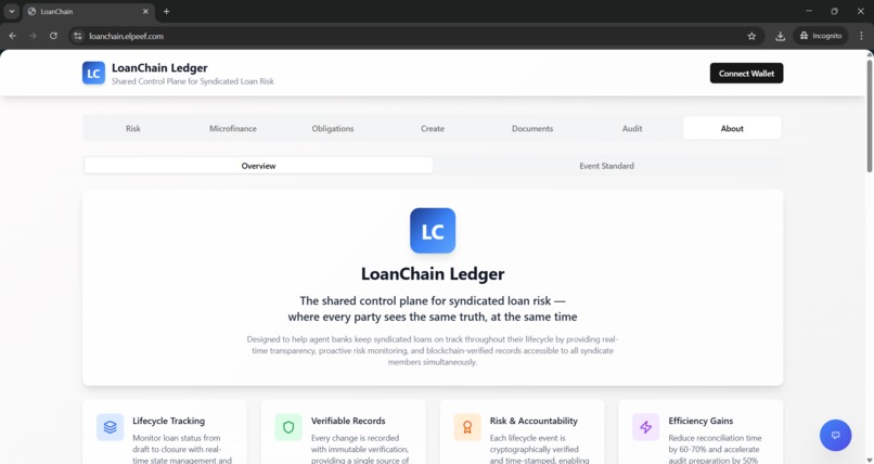 LoanChain Ledger – screenshot 4