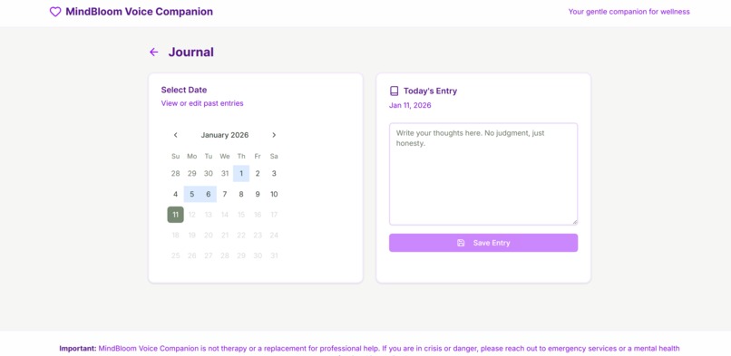 Mindbloom Voice – screenshot 4