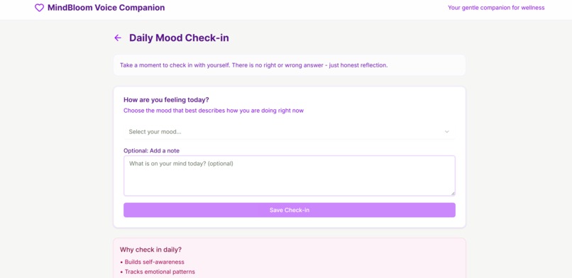 Mindbloom Voice – screenshot 6
