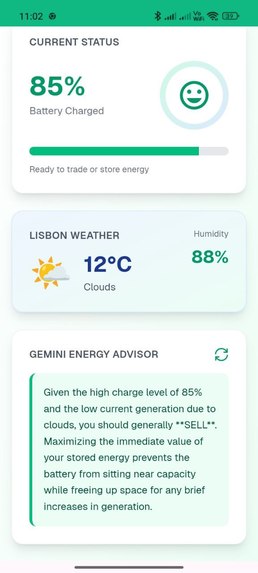 VoltaShare: AI-Powered Smart Energy Advisor – screenshot 1