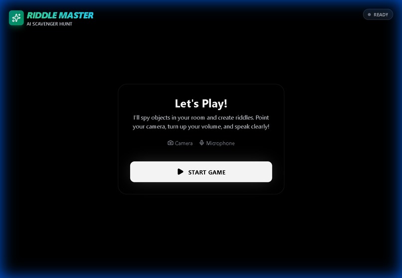 RiddleMaster - AI Scavenger Hunt – screenshot 1