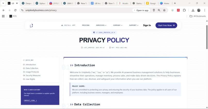 Uniplexity Business – screenshot 2