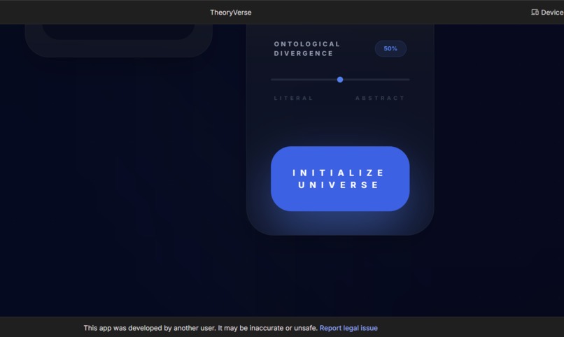 TheoryVerse – screenshot 2