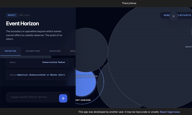 TheoryVerse – screenshot 8