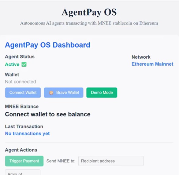 AgentPay OS – screenshot 2