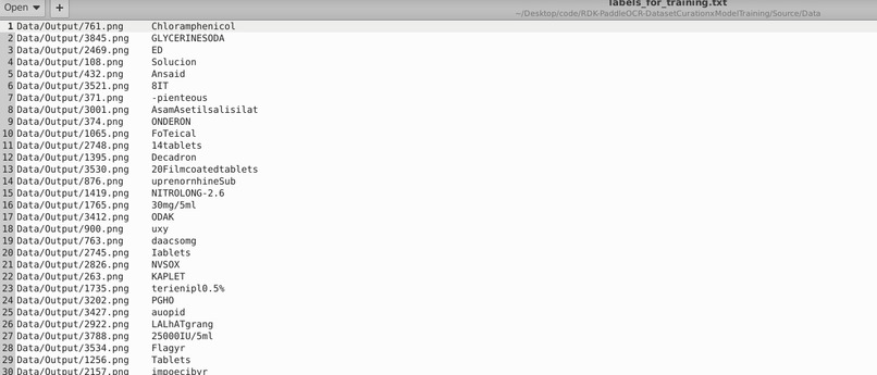 RDKxPaddle-OCR Data Curation Platform – screenshot 4