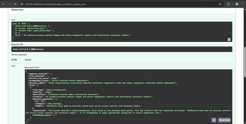 RegulaHealth AI – screenshot 1