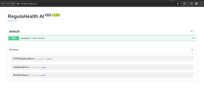 RegulaHealth AI – screenshot 2