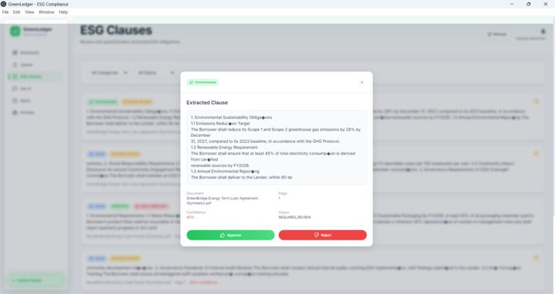 GreenLedger: A privacy-first Desktop App & API  – screenshot 7