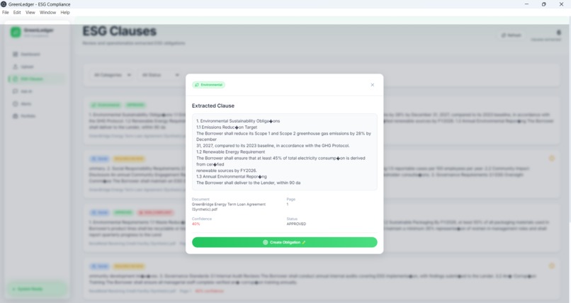 GreenLedger: A privacy-first Desktop App & API  – screenshot 8