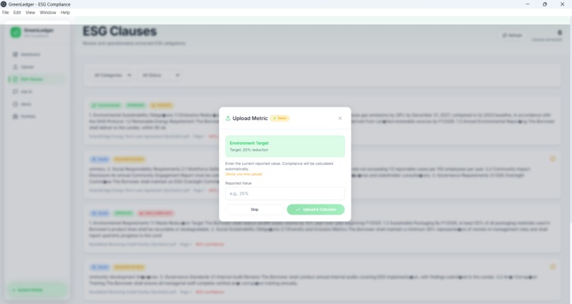 GreenLedger: A privacy-first Desktop App & API  – screenshot 9