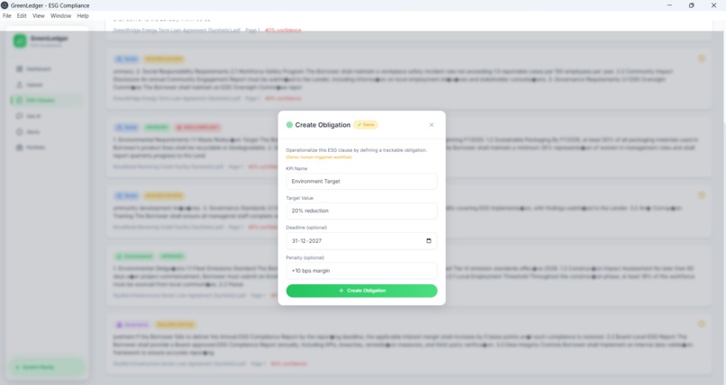 GreenLedger: A privacy-first Desktop App & API  – screenshot 10