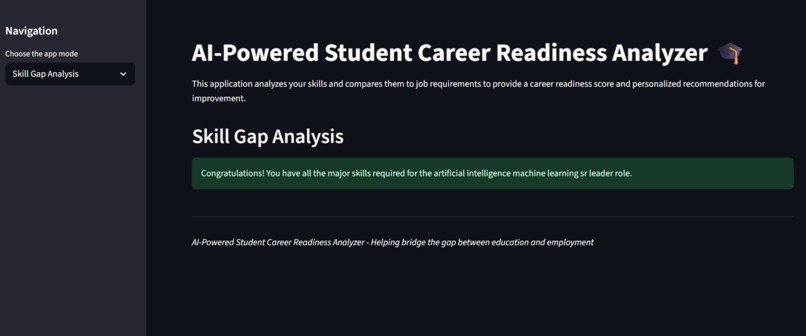 AI Career Readiness Analyzer – screenshot 4