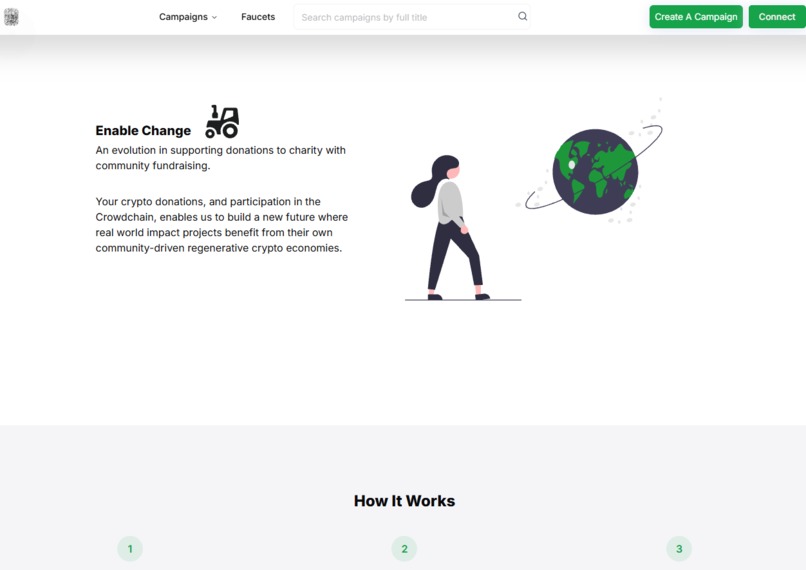 CrowdChain – screenshot 1