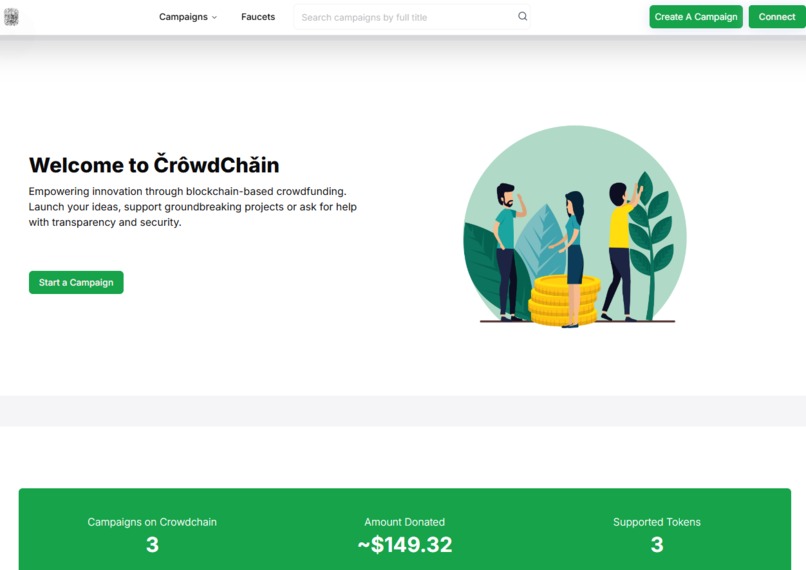 CrowdChain – screenshot 3