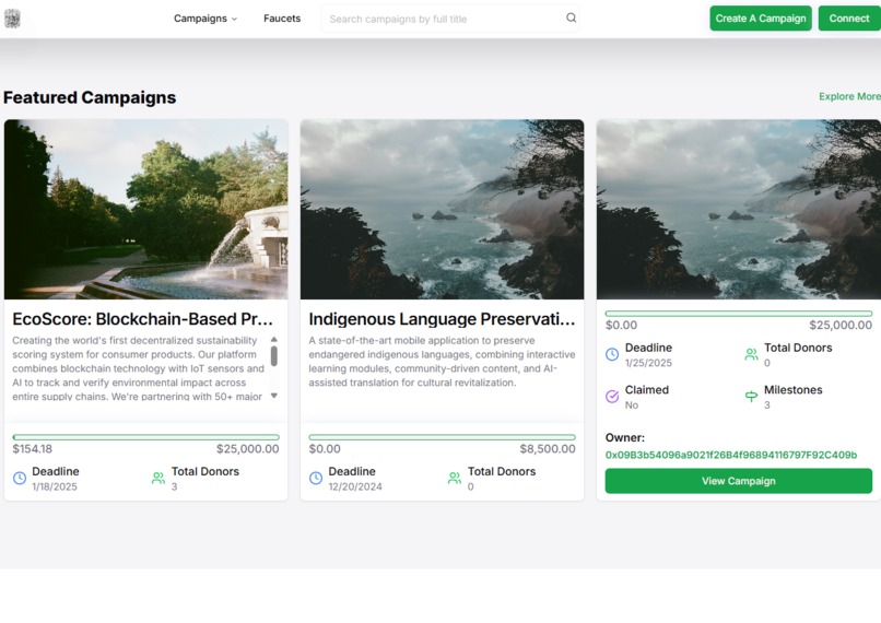 CrowdChain – screenshot 4