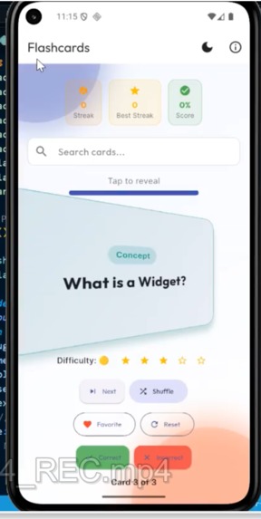 flashcards_app – screenshot 1