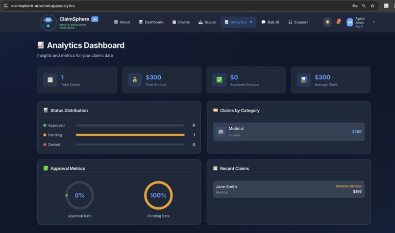 ClaimSphere AI - Automated Claim Processing Agent – screenshot 15