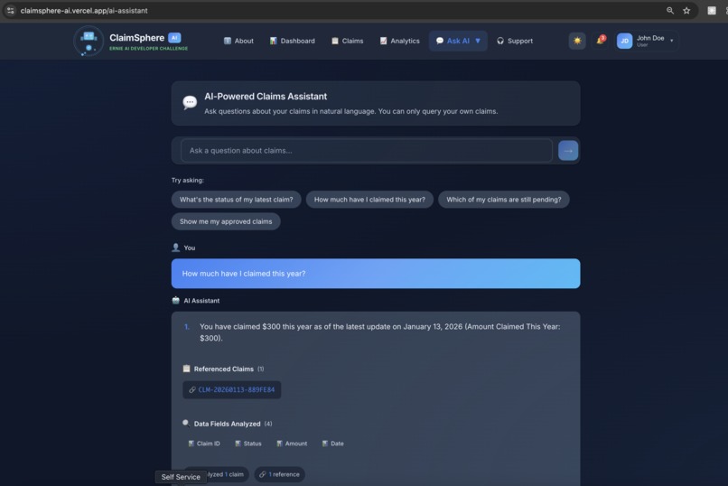 ClaimSphere AI - Automated Claim Processing Agent – screenshot 16