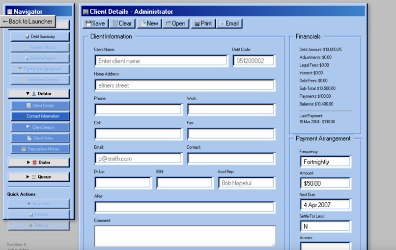 Loantracker 95 – screenshot 2