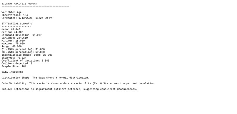 BioStat 2.0 – screenshot 7