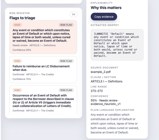 Loan Control Tower – screenshot 5