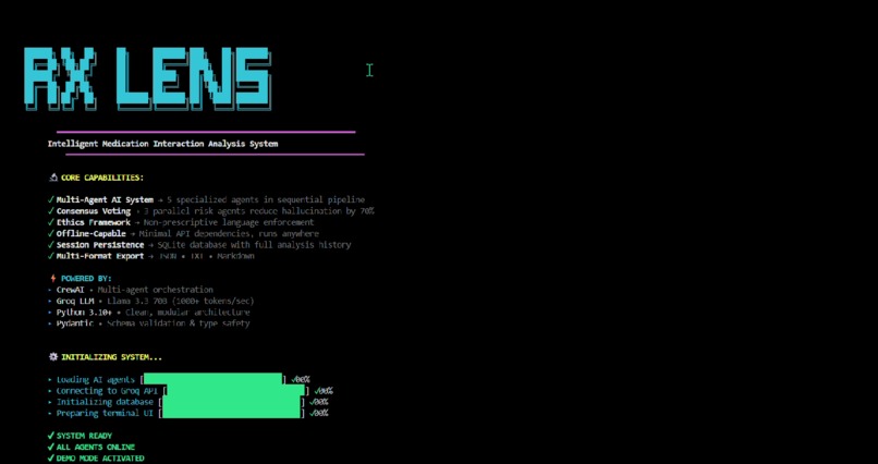 RxLens – screenshot 1