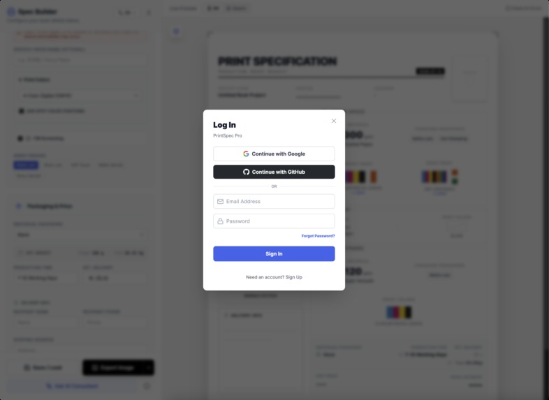 PrintSpec Pro – screenshot 3