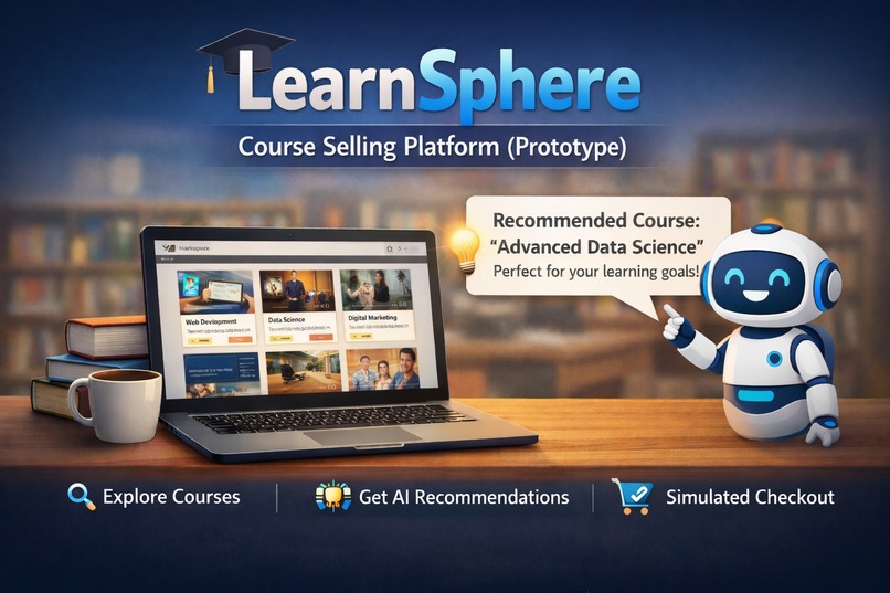 LearnSphere – Course Selling Platform (Prototype) – screenshot 8