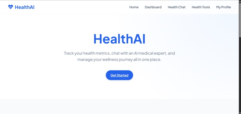 HealthAI – screenshot 1