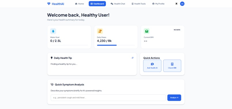 HealthAI – screenshot 2