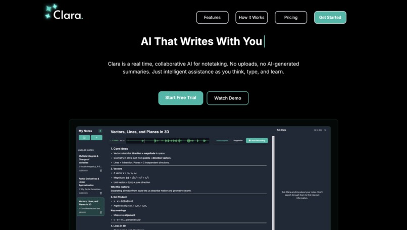 Clara.ai – screenshot 2