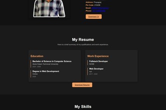 portfolio website