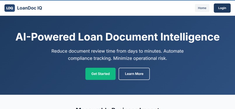LoanDoc IQ – screenshot 1