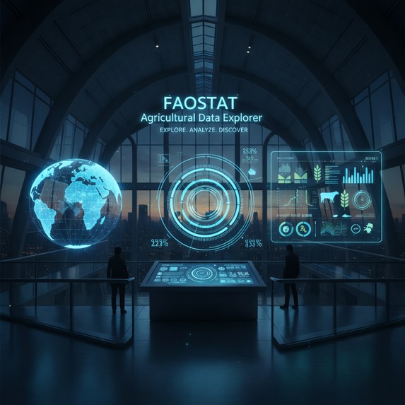  FAOSTAT Agricultural Data Explorer – screenshot 1