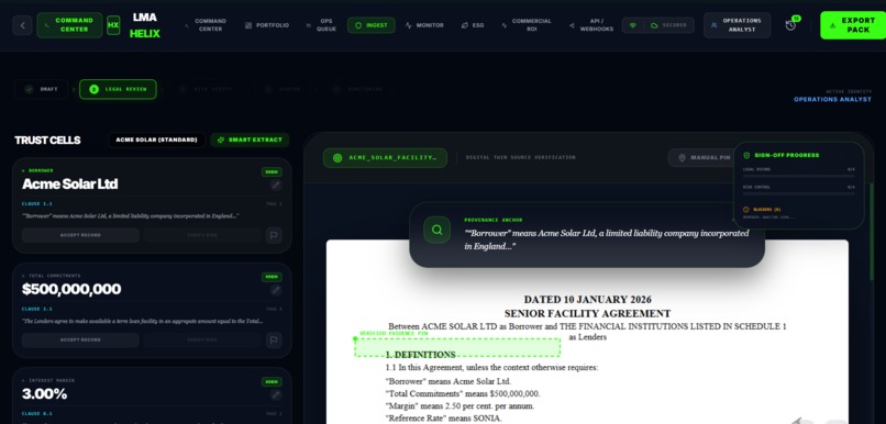 LMA-Helix – screenshot 2