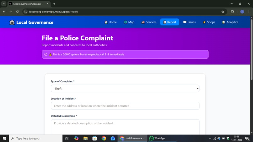 Local Governance Organizer – screenshot 7