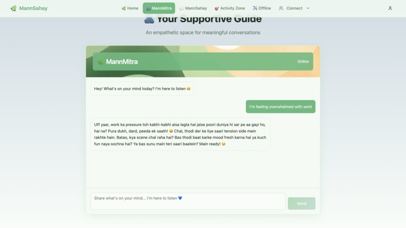 MannSahay – screenshot 3