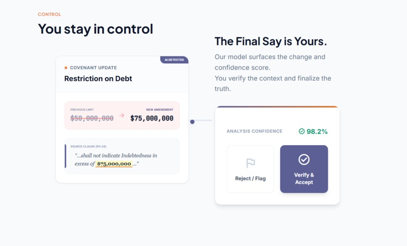 Amendment Radar for LMA – screenshot 2