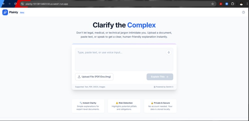 Plainly – screenshot 1