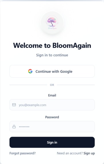 BloomAgain – screenshot 1