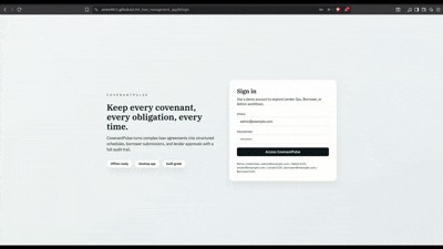 CovenantPulse – screenshot 1