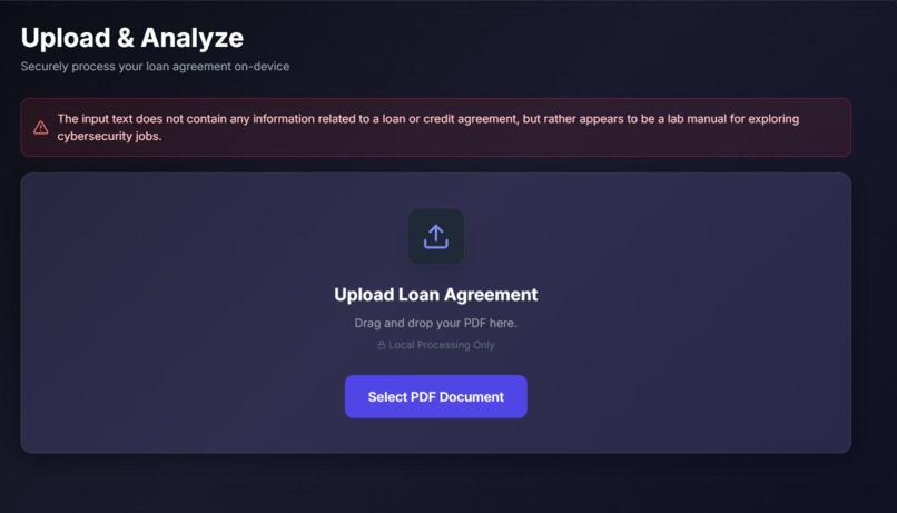 LoanChain Desktop – screenshot 1