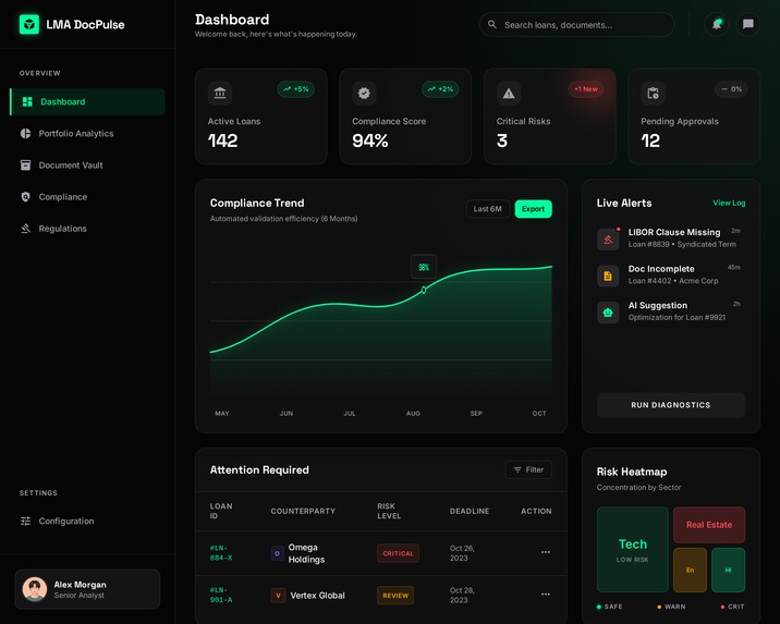 LMA DocPulse: AI Loan Intelligence – screenshot 6