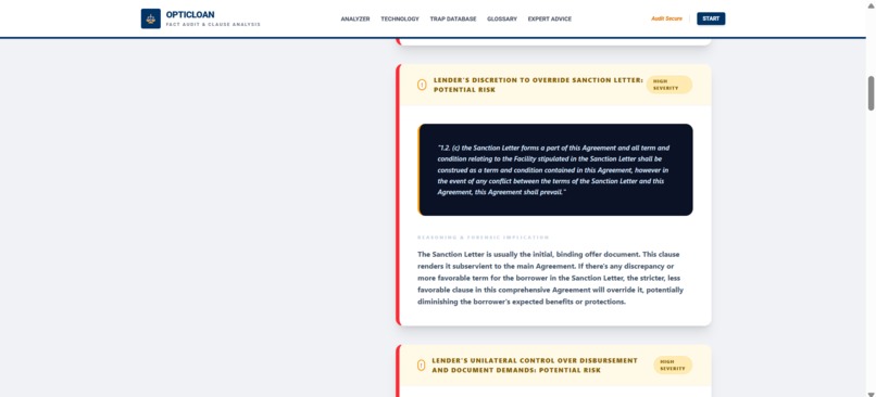 OpticLoan – screenshot 2