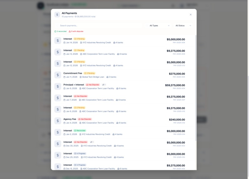 Syndicate Ledger – screenshot 2