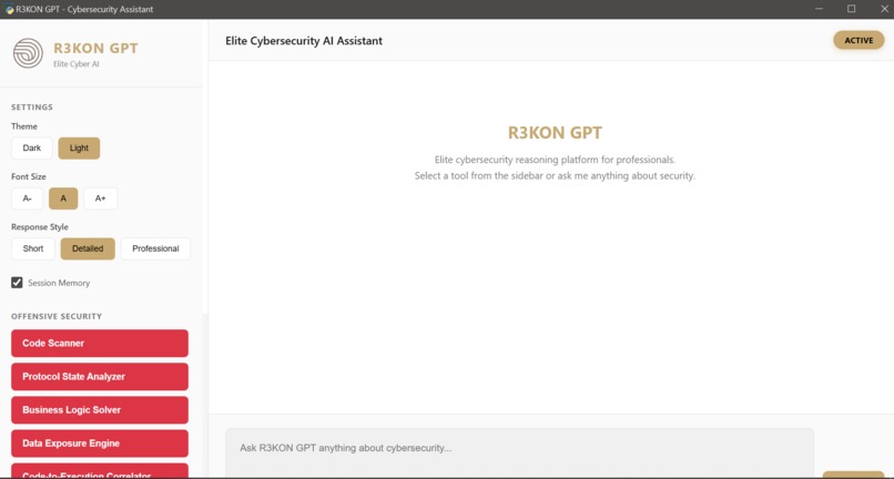 R3KON GPT – screenshot 2